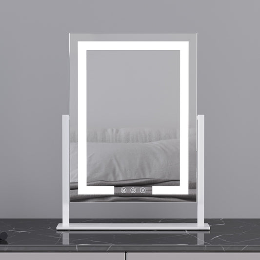 Desktop LED Light Makeup Mirror