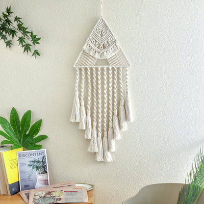 Handwoven Triangle Dream Catcher