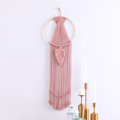 Leaf Macrame Wall Hanging Tapestry