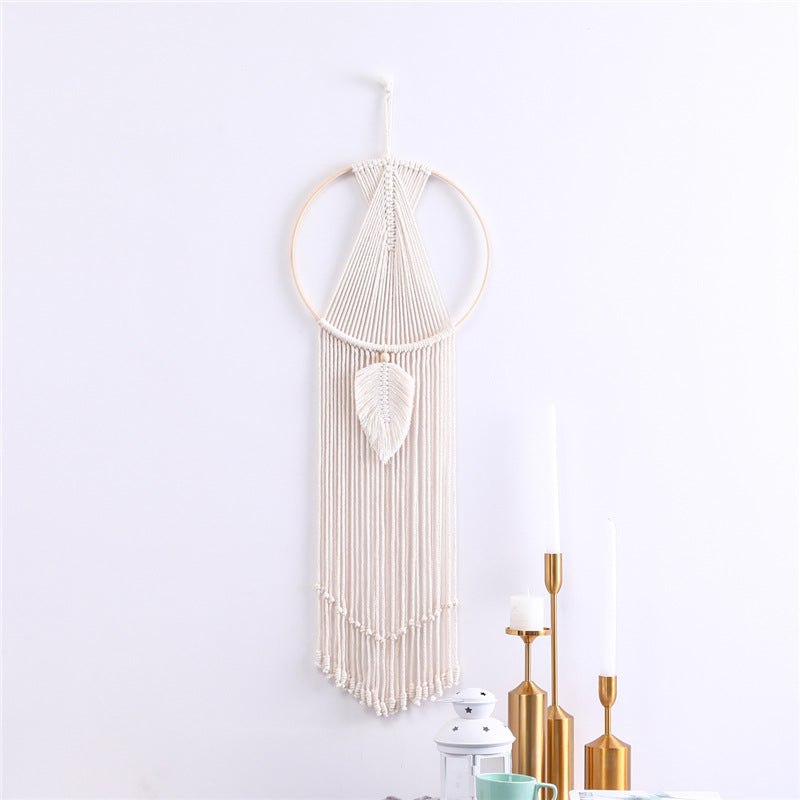 Leaf Macrame Wall Hanging Tapestry