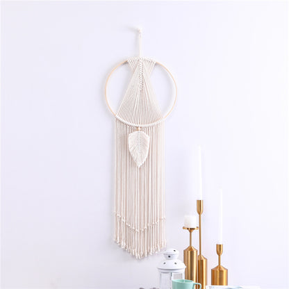 Leaf Macrame Wall Hanging Tapestry