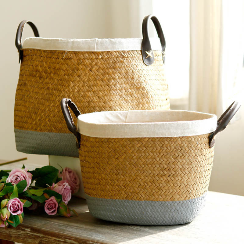 Pastoral Handmade Seagrass Basket