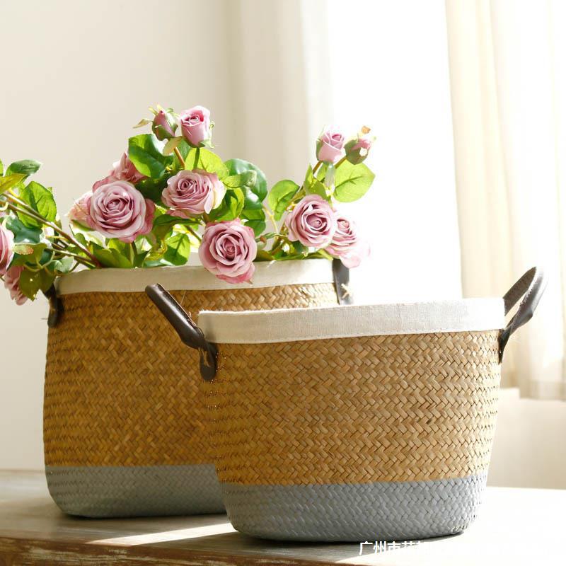 Pastoral Handmade Seagrass Basket