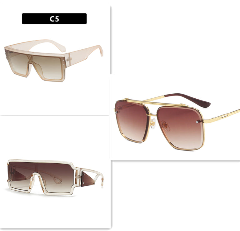 Creative Fashion Metal Sunglasses