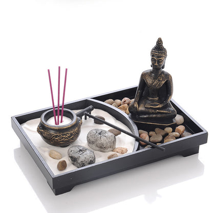 Zen Buddha statue decoration