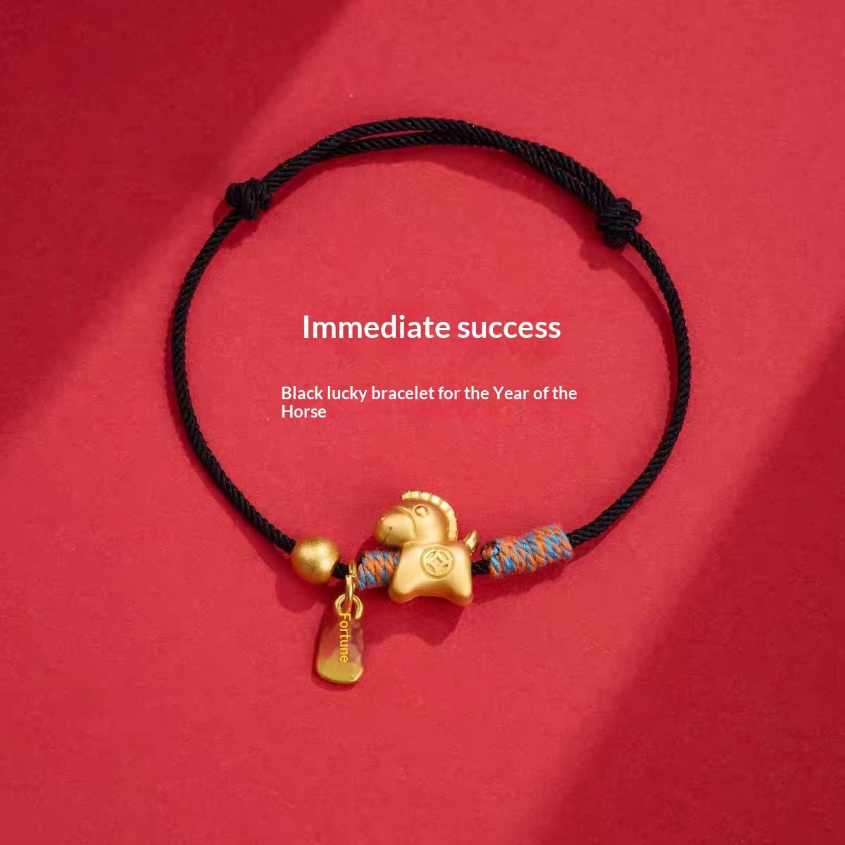 Year Of The Horse Handwoven Bracelet