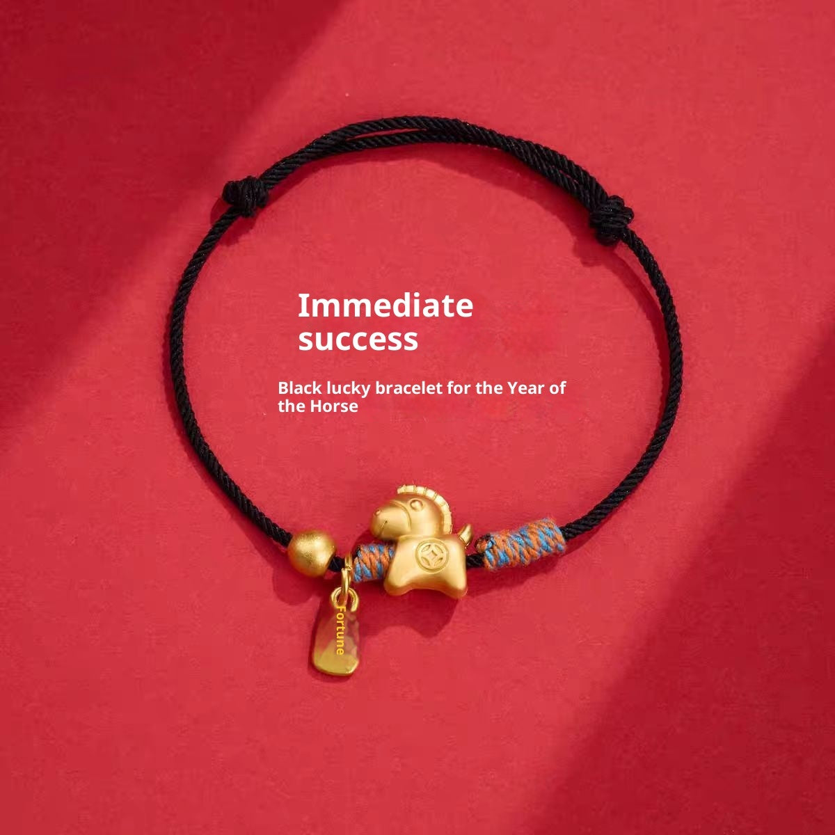 Year Of The Horse Handwoven Bracelet