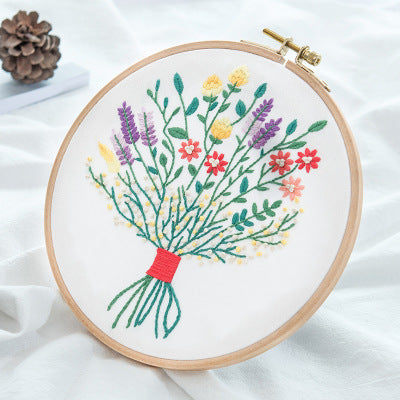 DIY embroidery material package
