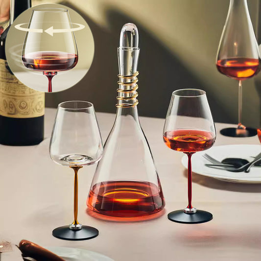Creative Rotational Goblets Wine Glass