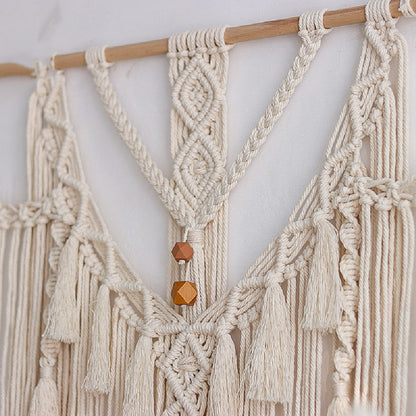 Handmade Cotton Rope Tassel Tapestries
