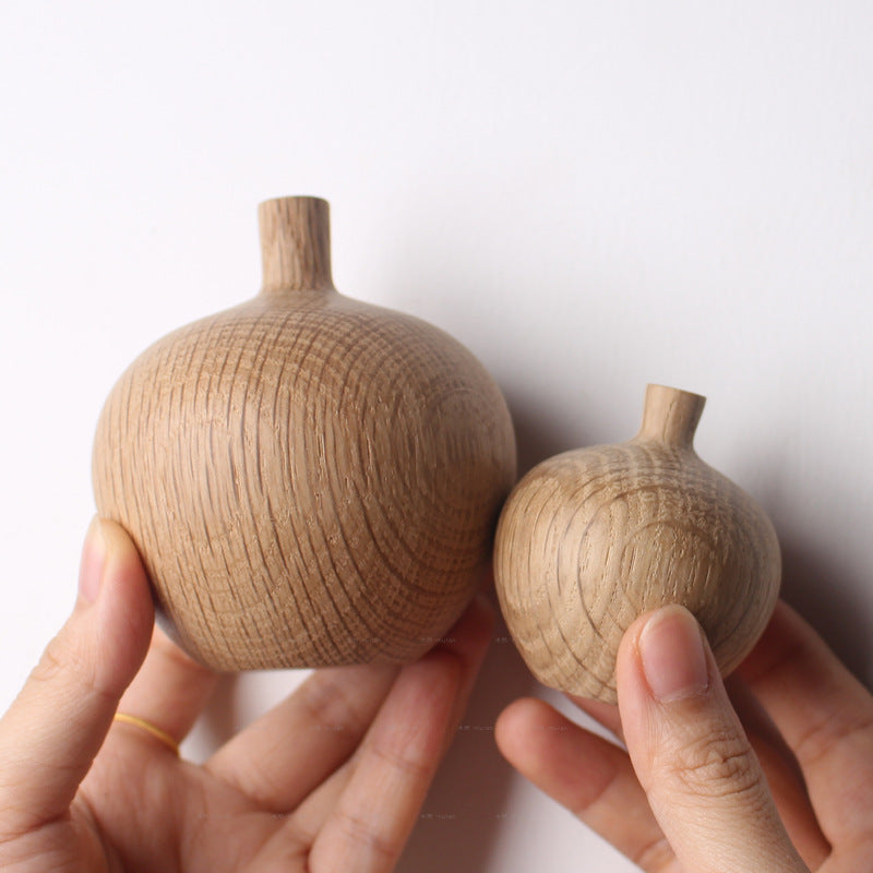 Flowerpot Wooden Craftwork Ins Vase