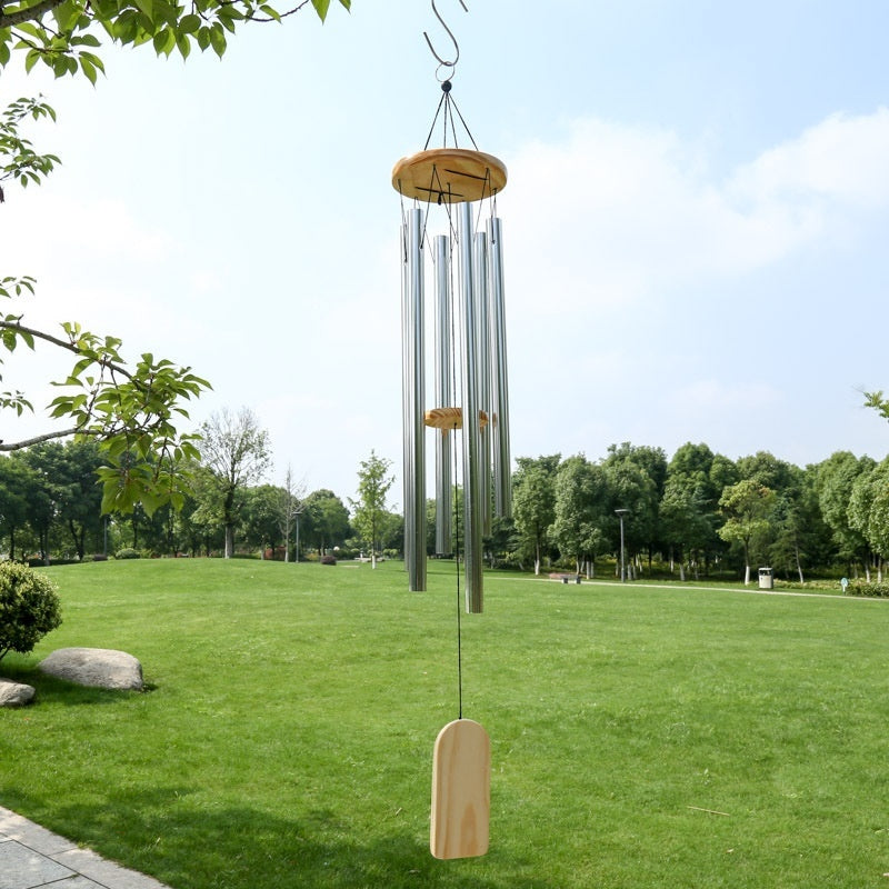Classic Solid Wood Metal Multi-tube Wind Chimes