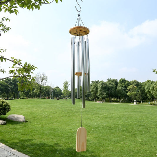 Classic Solid Wood Metal Multi-tube Wind Chimes