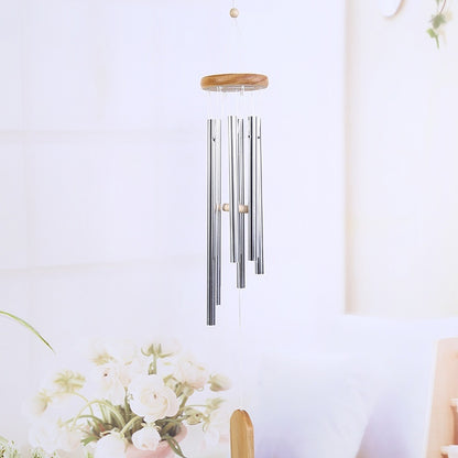 Classic Solid Wood Metal Multi-tube Wind Chimes