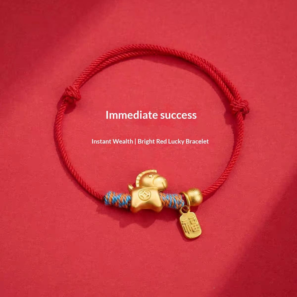 Year Of The Horse Handwoven Bracelet