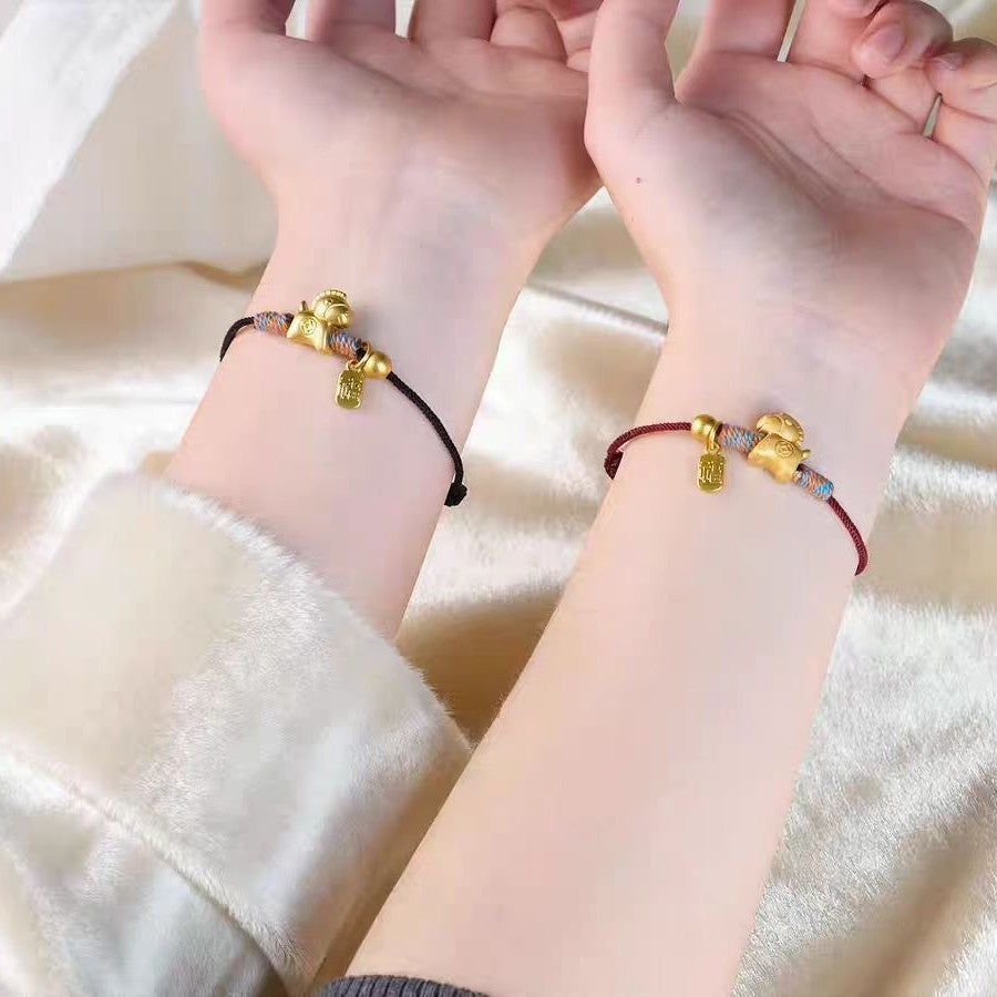 Year Of The Horse Handwoven Bracelet