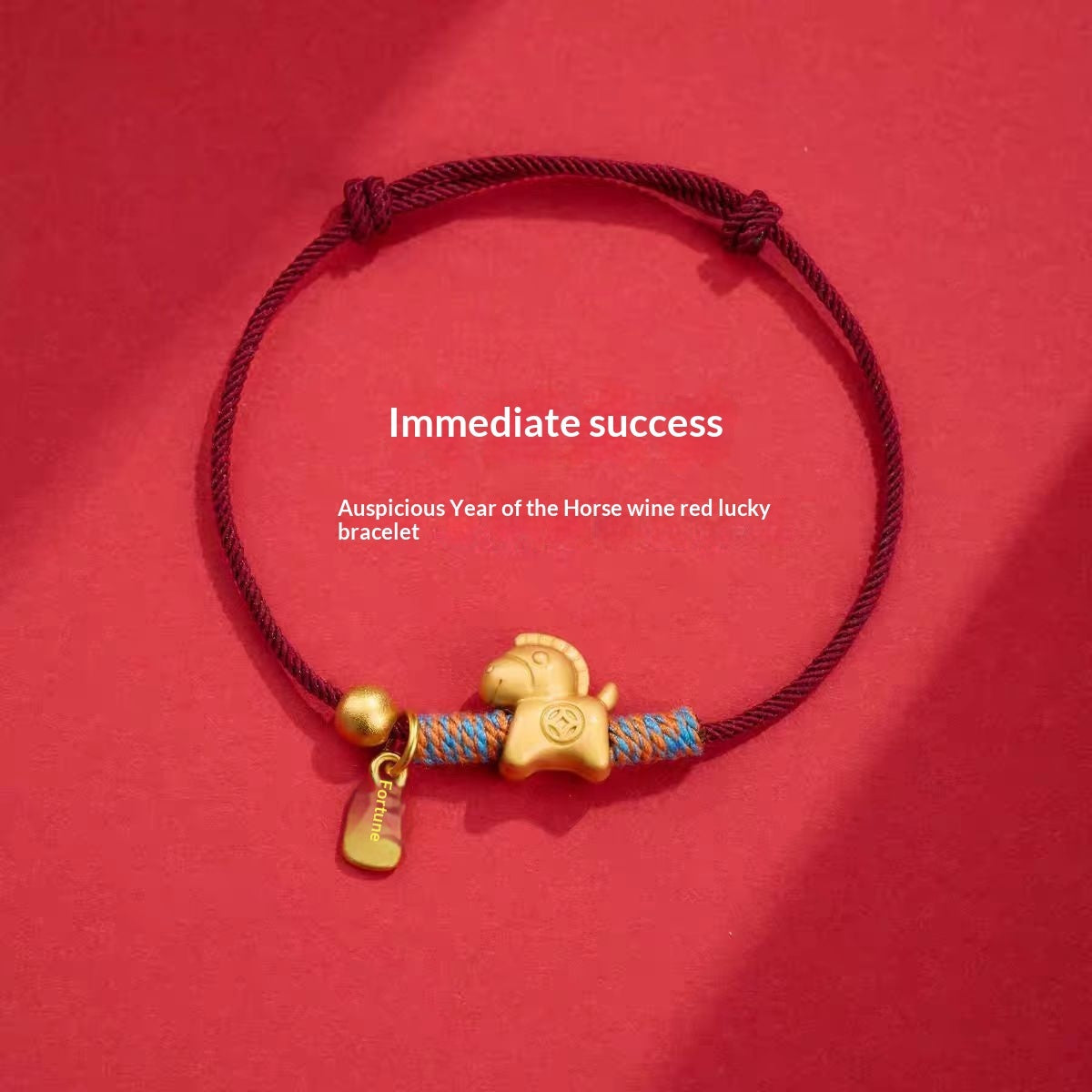 Year Of The Horse Handwoven Bracelet