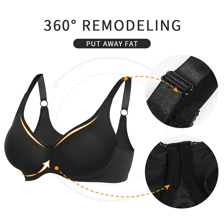 Plus Size Wireless Sports Bra