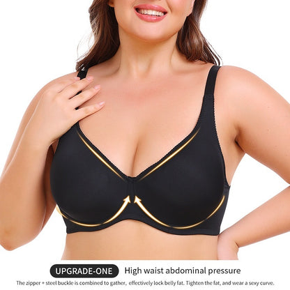 Plus Size Wireless Sports Bra